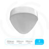 Lustre Globo para Ventilador Gale LUSTREGALE 05