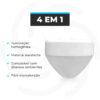 Lustre Globo para Ventilador Gale LUSTREGALE 07 1