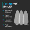 Pás para Ventiladores de Teto Transparente 11 Pas para Ventiladores de Teto Transparente PTWS 05