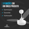 Ventiladores Ponente Cristal 05 2