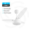 Ventiladores Ponente Cristal 08 2