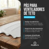 Pas para Ventiladores de Teto Zonda PASZONDA 03