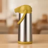 Garrafa Térmica Inox Good Coffee de Pressão 7 Good Coffee Amarelo