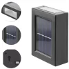 Arandela Solar Slim 2 Focos com Sensor Ponente 9 048a09