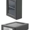 Arandela Solar Slim 2 Focos com Sensor Ponente 7 766964