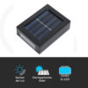 Arandela Solar Slim 2 Focos com Sensor Ponente 14 Arandela Solar Slim 2 Focos com Sensor Ponente SOLAR2F 02