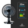 Ponente Mini 20cm Preto 002