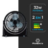 Ponente Mini 25cm Preto 002