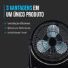 Ponente Mini 25cm Preto 005