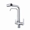Torneira Gourmet Monocomando com Filtro e Ducha Extensível 360 YS-J9 Inox Escovado 2 YS J9 1 1