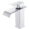 Torneira Cascata Monocomando Banheiro Luxo YS-KP0A Dourado Gold 9 YS KP0A 3 1