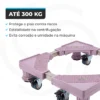 Suporte para Máquina de Lavar Ajustável Ponente 5 Suporte para Maquina de Lavar SMLR5975 08
