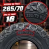 pneu remold 265 70r16 caminhonete 4