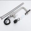 Torneira Gourmet Monocomando com Filtro Embutido 3 Modos YS-C9 Inox Escovado 4 ys c9 1 2 1024x1024