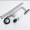 Torneira Gourmet Monocomando com Filtro Embutido 3 Modos YS-C9 Inox Escovado 10 ys c9 1 2 768x768