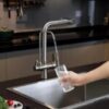 Torneira Gourmet Monocomando com Filtro e Ducha Extensível 360 YS-J9 Inox Escovado 13 ys j9 1 3 150x150