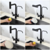 Torneira Gourmet Monocomando com Filtro e Ducha Extensível 360 YS-J9 Preto Fosco 13 ys j9 2 3 1024x1024