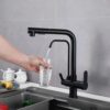 Torneira Gourmet com Filtro 3 em 1 Extensível YS-J9A Preto Fosco 15 ys j9a 2 2 300x300