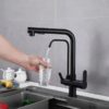 Torneira Gourmet com Filtro 3 em 1 Extensível YS-J9A Preto Fosco 17 ys j9a 2 2 600x600