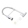 Torneira Gourmet Monocomando Flexível Silicone com Ducha YS-K6 Dourado Gold 29 ys k6 3 3 768x768