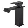 Torneira Cascata Monocomando Banheiro Luxo YS-KP0A Preto Fosco 3 ys kp0a 2 1 1024x1024