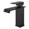 Torneira Cascata Monocomando Banheiro Luxo YS-KP0A Preto Fosco 5 ys kp0a 2 1 300x300