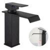 Torneira Cascata Monocomando Banheiro Luxo YS-KP0A Preto Fosco 15 ys kp0a 2 2 300x300
