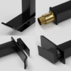 Torneira Cascata Monocomando Banheiro Luxo YS-KP0A Preto Fosco 22 ys kp0a 2 3 1024x1024