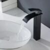 Torneira Cascata Monocomando Banheiro Bica Alta 29cm YS-KP1 Preto Fosco 16 ys kp1 2 3 150x150