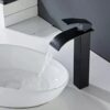 Torneira Cascata Monocomando Banheiro Bica Alta 29cm YS-KP1 Preto Fosco 17 ys kp1 2 3 300x300
