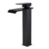 Torneira Cascata Monocomando Banheiro Bica Alta 29,5cm YS-KP1A Preto Fosco 5 ys kp1a 2 1 300x300